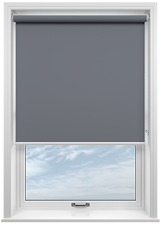 Levant (FR Blackout), Steel Grey - Roller Blind